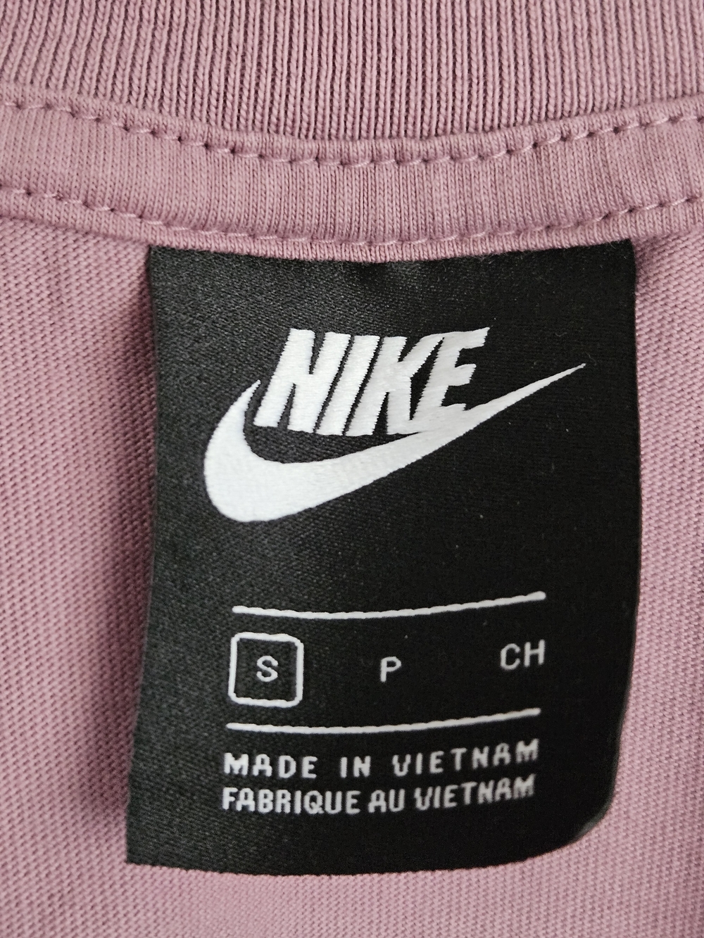 Nike Women’s Triple Swoosh Crop Tee - Mauve - Small - Picture 4 of 10